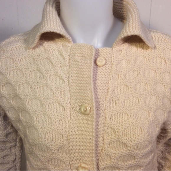 Kennedy of Ardara Irish Wool Cardigan Womens size small - Picture 2 of 9